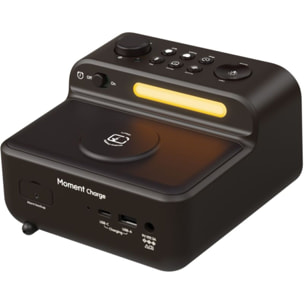 Simulateur d'aube PURE Moment Charge Coffee Black