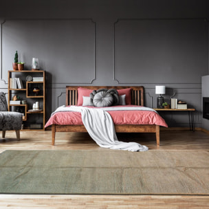 Authentique tapis berbère fait à la main en laine PORU