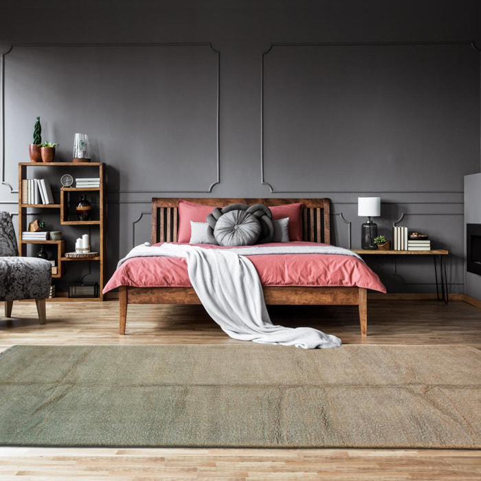 Authentique tapis berbère fait à la main en laine PORU