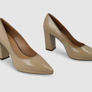 ZAPATOS DE SALÓN BEIGE LOLEN