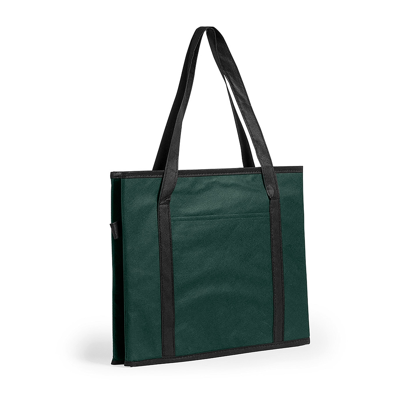 Organizer pieghevole Nardelly per bagagliaio in non-woven resistente, con maniglie, tasca frontale e base rigida.