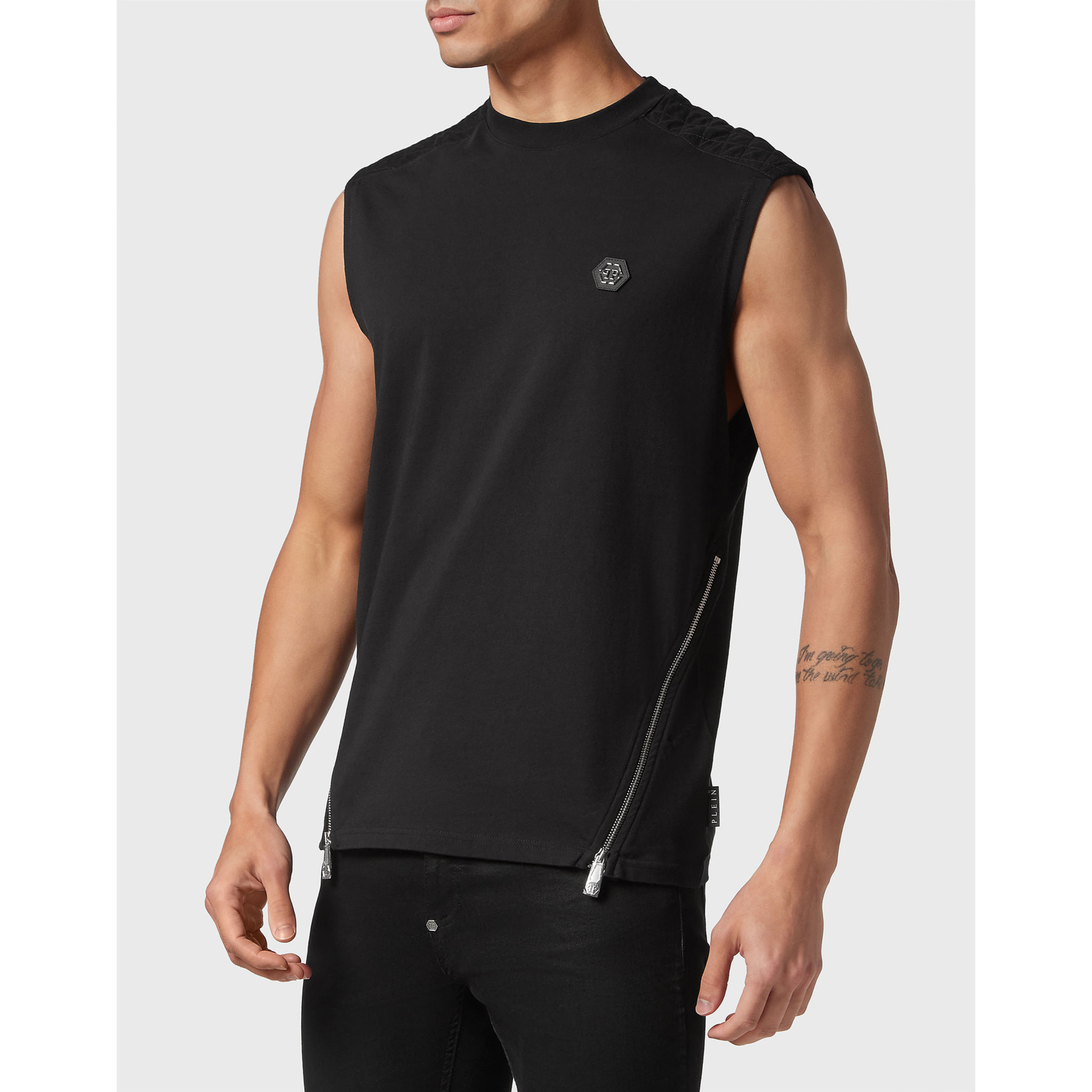 PHILIPP PLEIN Tank Top SNAKE