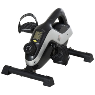 Mini vélo d'appartement 8 niveaux résistance magnétique écran LCD multifonction noir