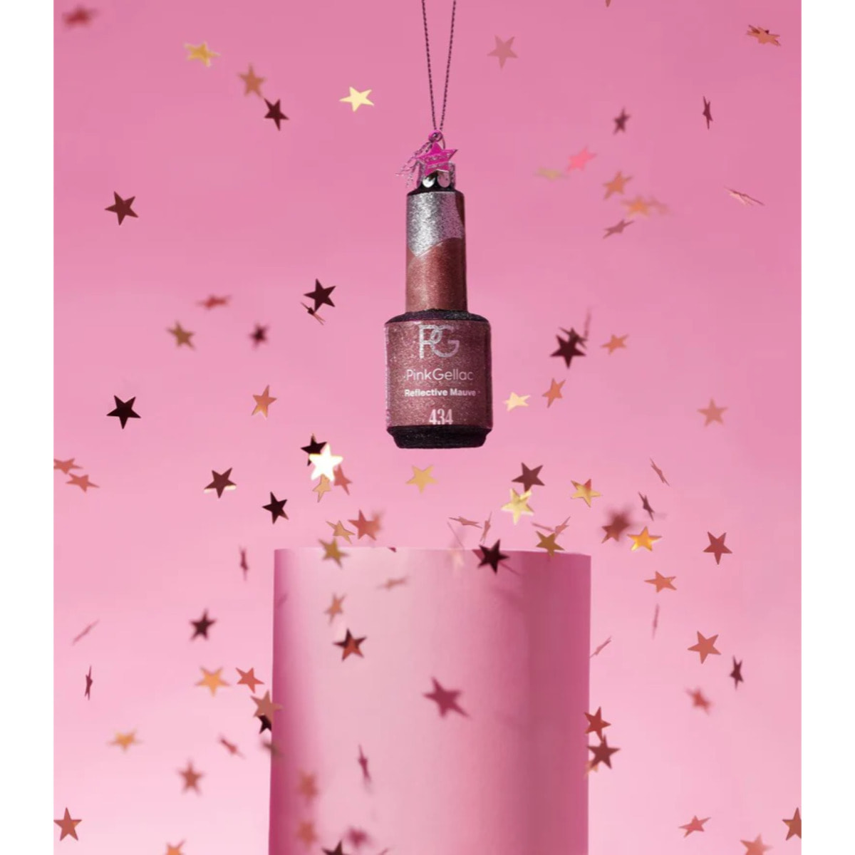 Vernis semi-permanent - 434 Reflective Mauve - 15 ml & Ornament Noell