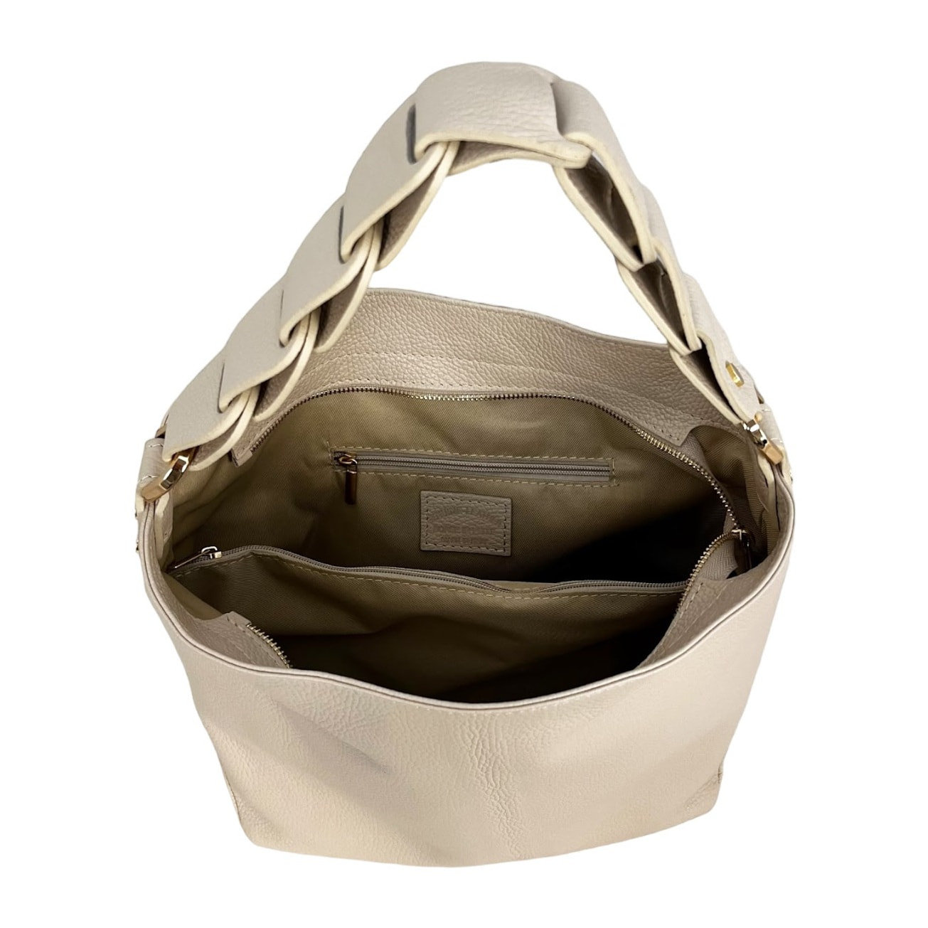 Borsa a spalla Cheval Firenze Lily Beige
