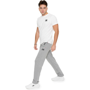 Pantalone sportivo invernale da uomo senza polsino con logo piccolo "Basic"