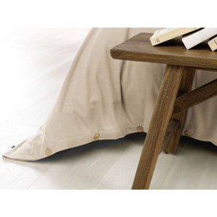 Housse De Couette 100% flanelle Sable