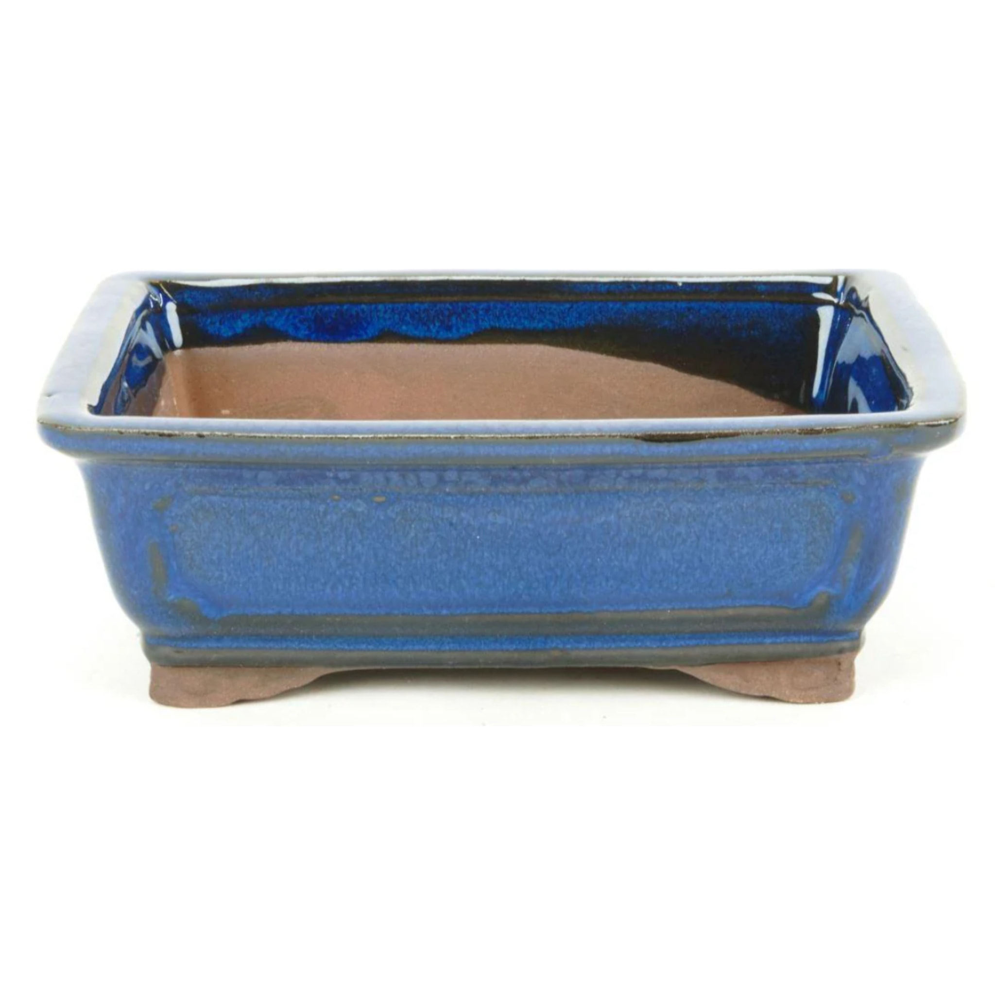 Tiesto bonsáis rectangular azul basic Class 20 cm