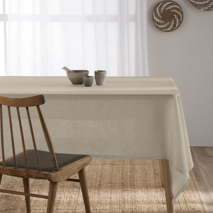 Nappe 100% linen SABLE