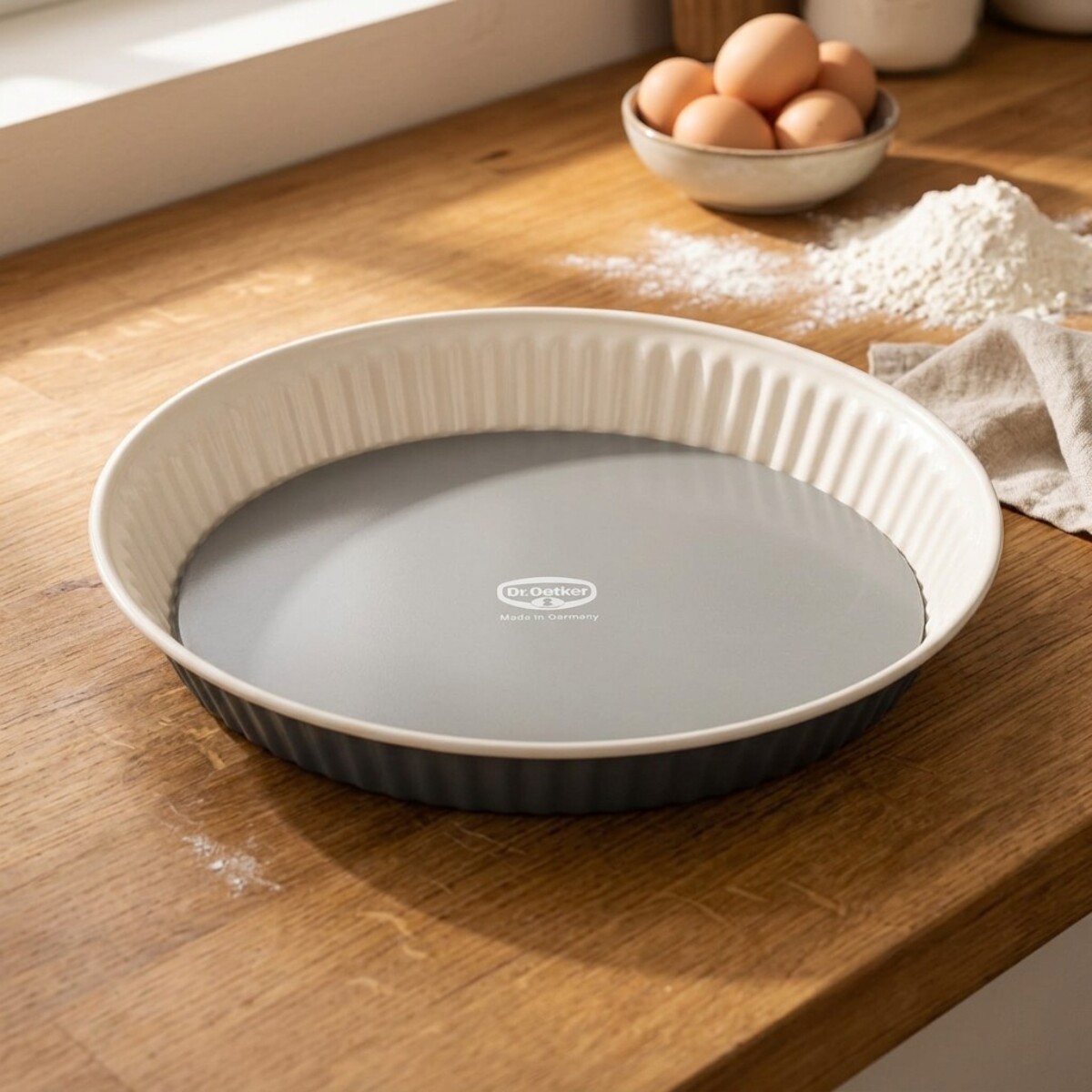 Moule à tarte quiche 28 cm en email Dr. Oetker Exclusive