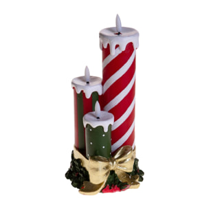 led con fiocco dorato - Pezzi 1 - VERDE - Bianchi Dino SpA