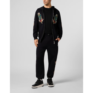 PHILIPP PLEIN Jogging Pants Tattoo Patches