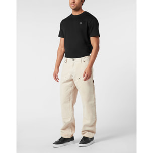 PHILIPP PLEIN Denim Trousers Loose Fit