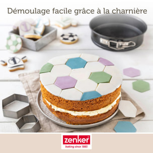 Lot de 2 mini moules à manqué à charnière Zenker Special Mini