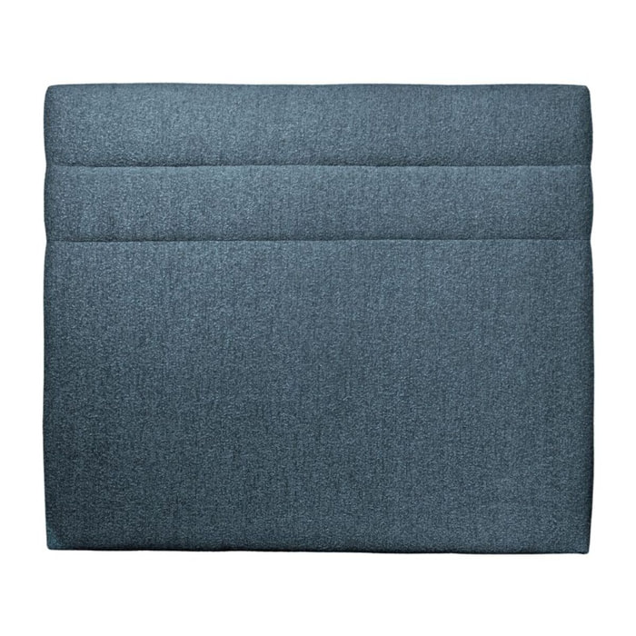 Tete de lit Bandes Horizontales Bouclette - Rembourrée A poser