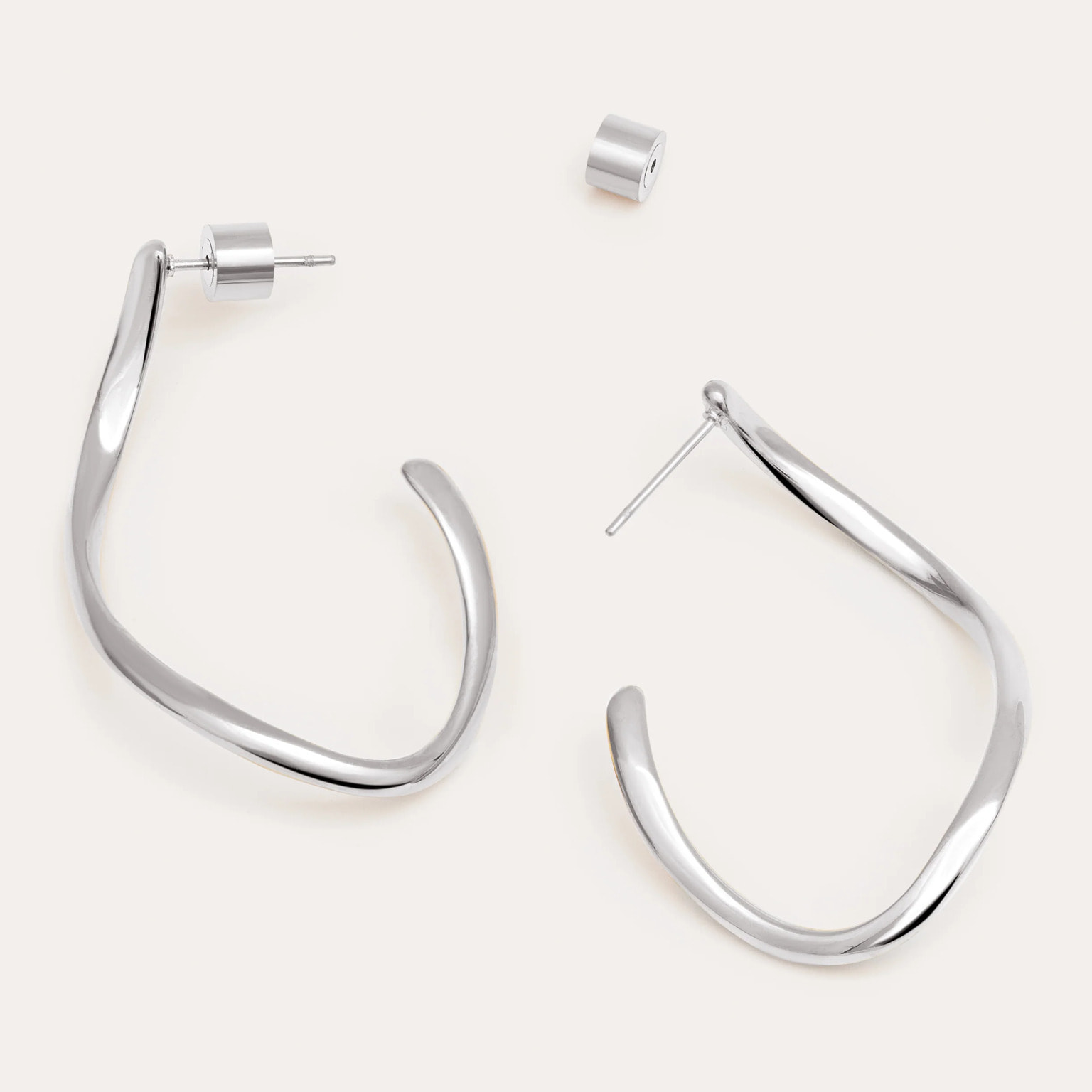 Orecchino Brisa in Acciaio