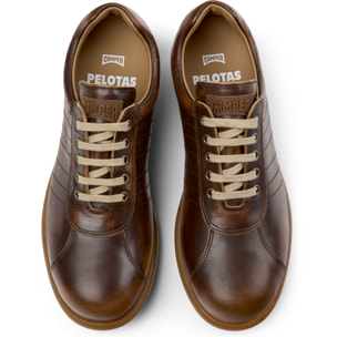 Zapatillas - CAMPER Pelotas Ariel - Marron - Cuero liso