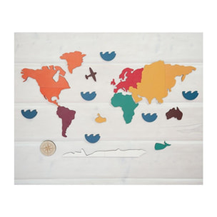 CONTINENTS MAP PUZZLE - JUEGO EDUCATIVO