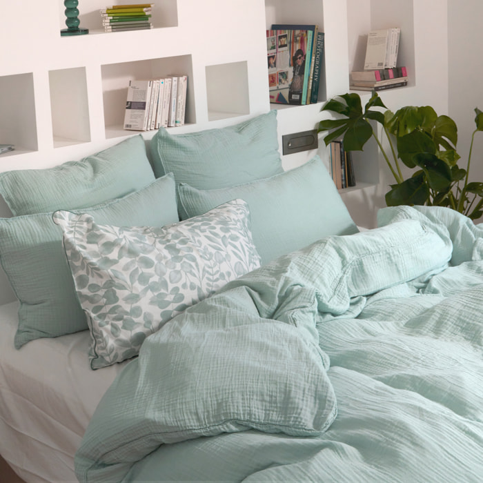 Housse de couette en gaze de coton, SIMPLEMENT GAUFRÉ