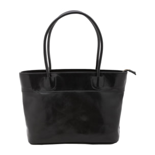Borsa a tracolla da uomo in vera pelle - Modello False - 100% pelle - 40.0 x 27.0 x 14.0 cm