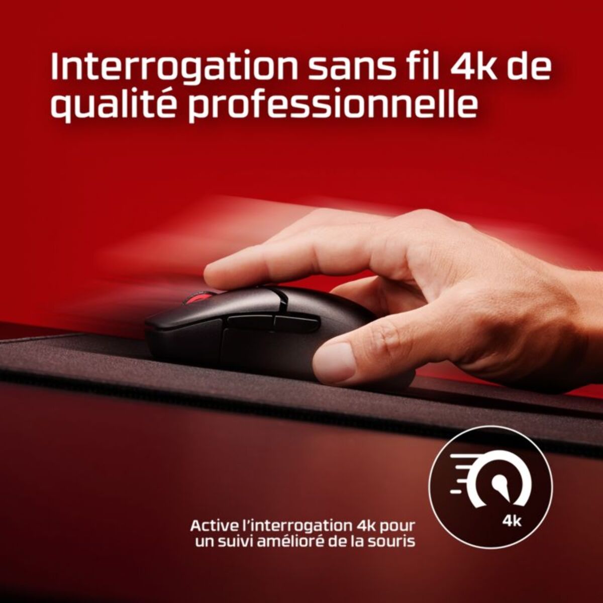 Souris Gamer Sans Fil HYPERX Pulsefire Saga Pro