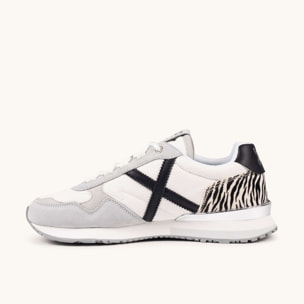 Zapatilla Sport Chic con Detalle Zebra MUNICH SUNSET 64