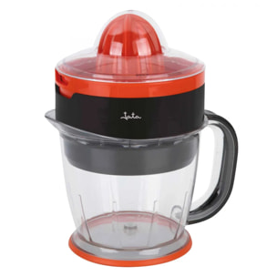 Exprimidor de naranjas eléctrico JEEX1422 con jarra de 1,2 L. Lleva 2 conos. Rotación bidireccional
