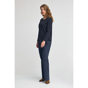 Maglietta blu marino Ulan Nautic Polo Club