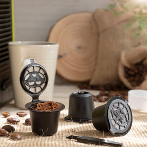 Jeu de 3 Capsules à Café Réutilisables Recoff InnovaGoods