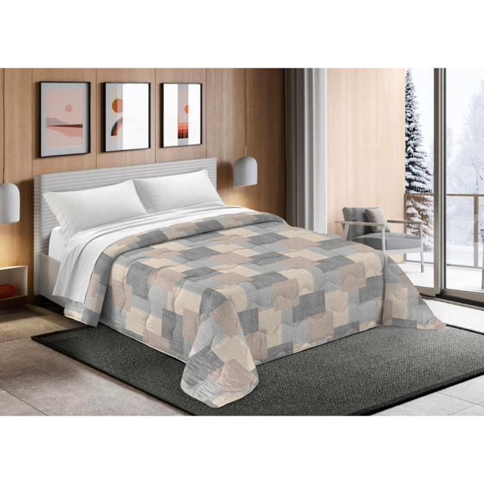 Trapunta Invernale Scaldanotti Islanda Grigio