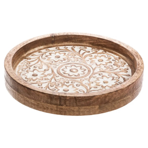 Set de 2 plateaux "Ritual" manguier