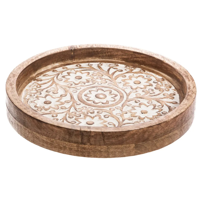 Set de 2 plateaux "Ritual" manguier