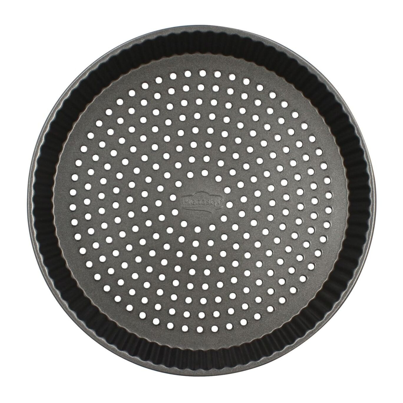 Moule à tarte perforé en acier carbone 30cm AMANDINE