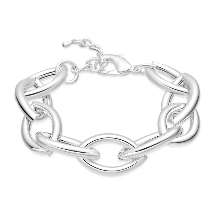 Pulsera Letli acabado plata