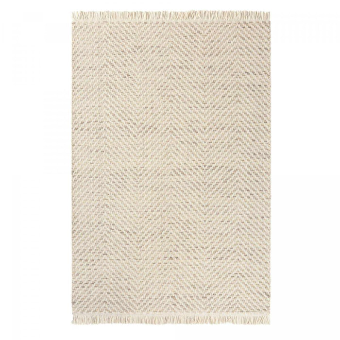 Tapis kilim tissé en laine motif géométrique DEGU