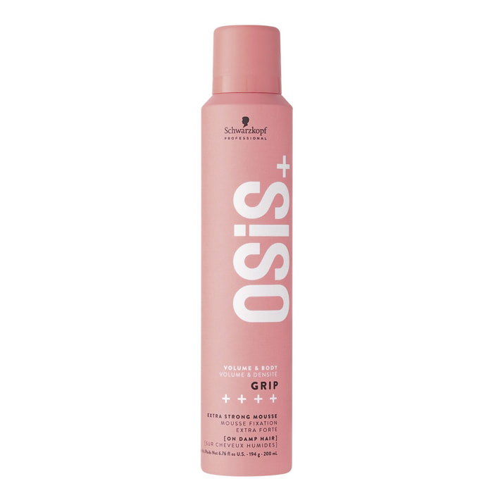 Osis+ Grip - Mousse fixation Extra 200 ml