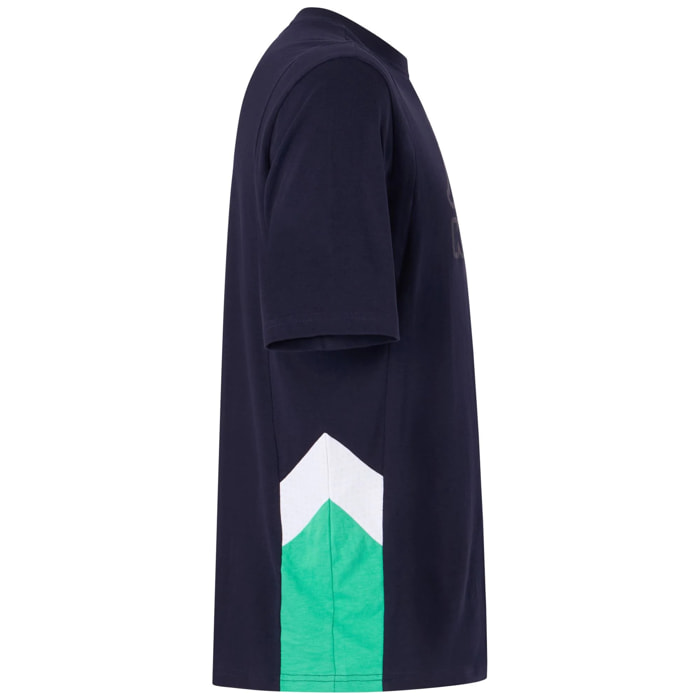 T-Shirts & Top Kappa Uomo Logo Grapo Blu