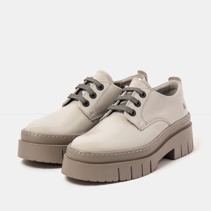 Zapatos 1952 NAPPA SHINNY CINDER/ AMBERES color Cinder
