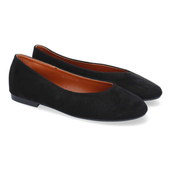 Bailarina Plana para Mujer, Diseño Elegante, Comodas de Punta Redonda