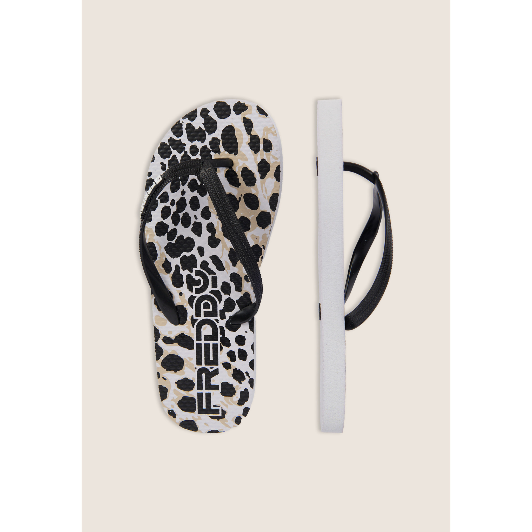 Ciabatte Infradito Donna con Fantasia Leopardata