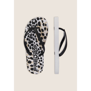 Ciabatte Infradito Donna con Fantasia Leopardata