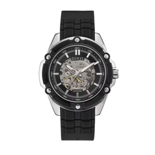 Reloj Guess GW0061G1 Hombre Analogico Automatico con Correa de Silicona