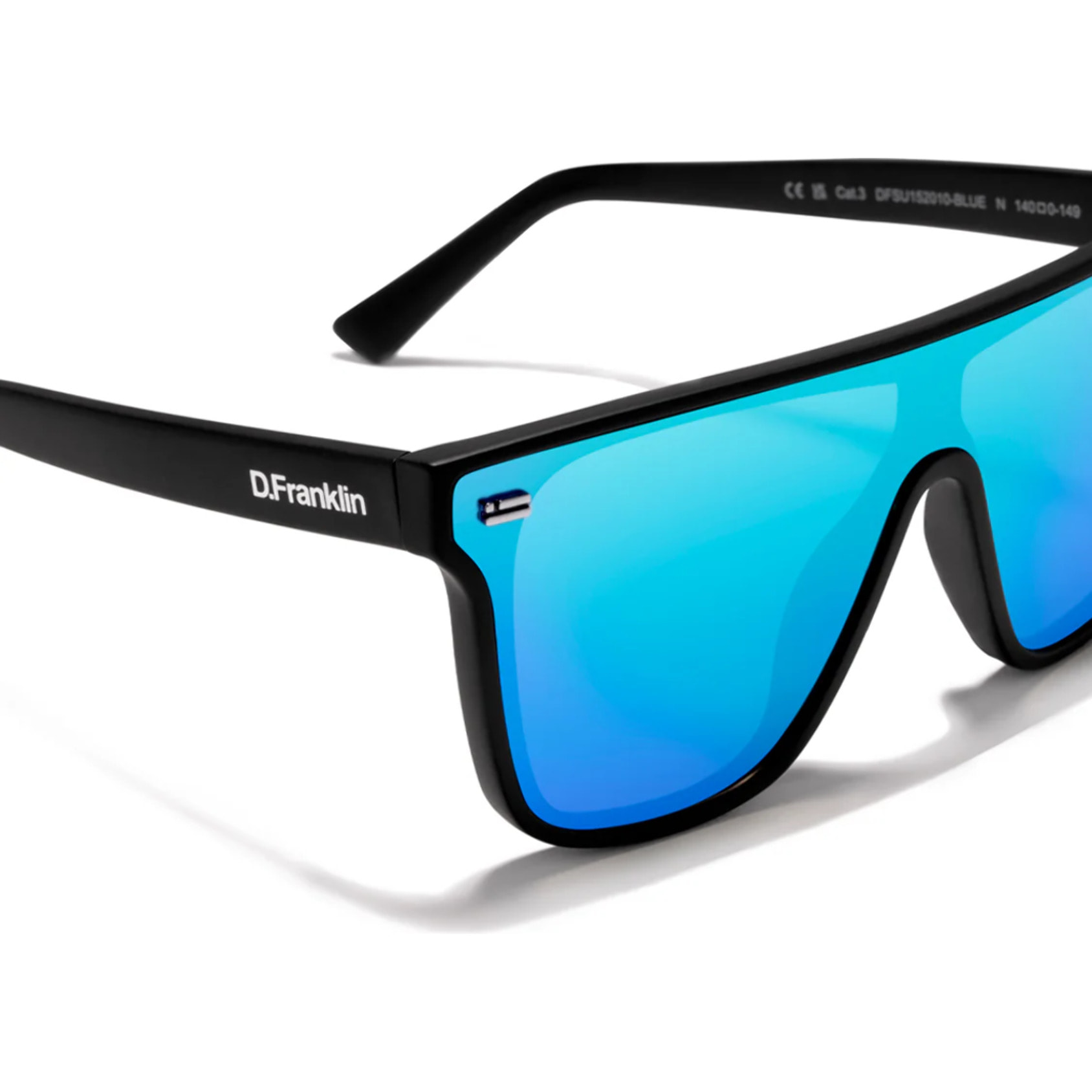 Gafas de Sol Infinity Matt Black / Blue Revo D.Franklin