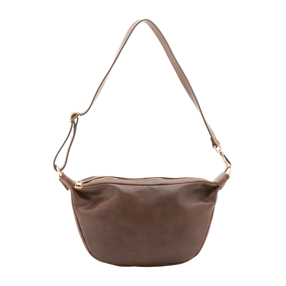 Borsa a spalla  unisex In Vera pelle Made in Italy 28x18x6 cm