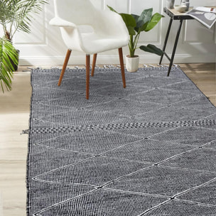 Authentique Tapis berbère fait à la main en laine VUHO