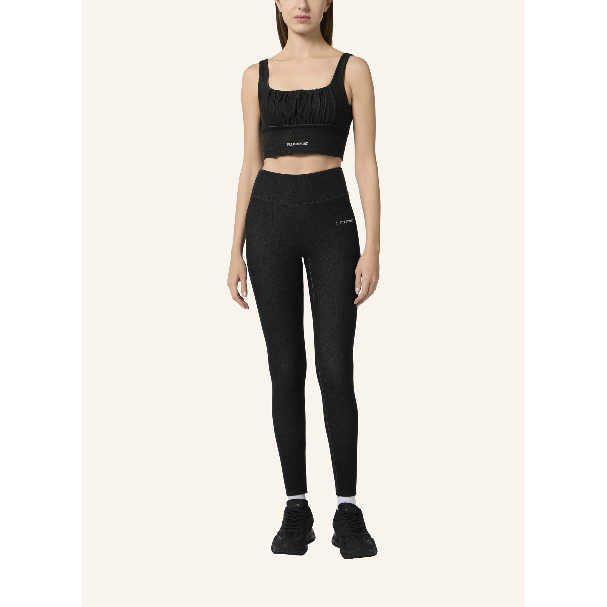 PLEIN SPORT Top Denim Touch PS