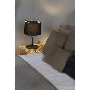 BERNI Lampe de table noire