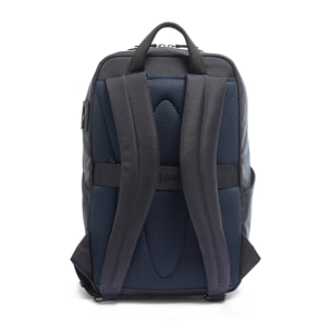 Zaino uomo Silvano Elite - Tessuto & Ecopelle - Casual - 28.0 x 45.0 x 20.0 cm