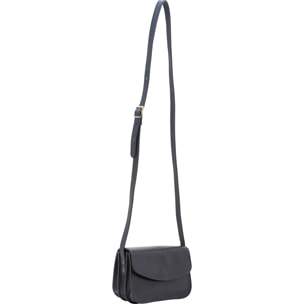 Borsa a tracolla da donna - Modello False - Vera pelle - 19.0 x 13.0 x 9.5 cm