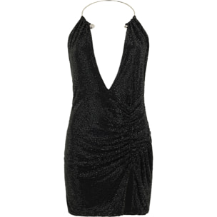 PHILIPP PLEIN Mini Dress Piercing Strass